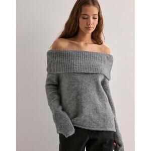Pieces PCPAM LS OFF SHOULDER KNIT BC  - XL